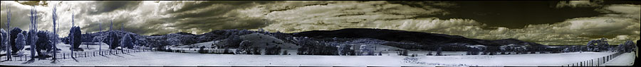 Infrared panorama 35,781 x 3,776 or 135MP