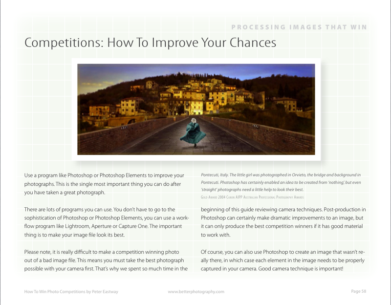How To Win Photo Competitions By Peter Eastway