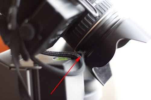 A front lens hit potentially presents a limit A front lens hit potentially presents a limit