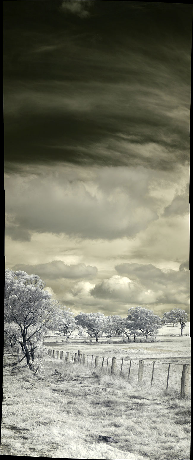 Infrared panorama with the GigaPan Epic A verticl panorama