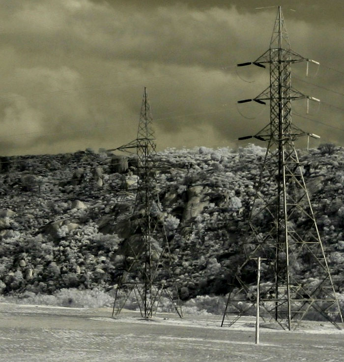 Infrared panorama with the GigaPan Epic A 100% section