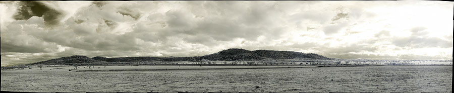 Infrared panorama with the GigaPan Epic This images shows the problems with only shooting JPEGs